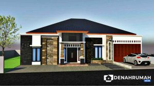 Desain Rumah 18×14 Meter 1 Lantai