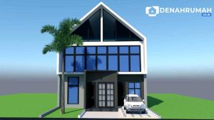Desain Rumah 9×15 Meter (2 Lantai)